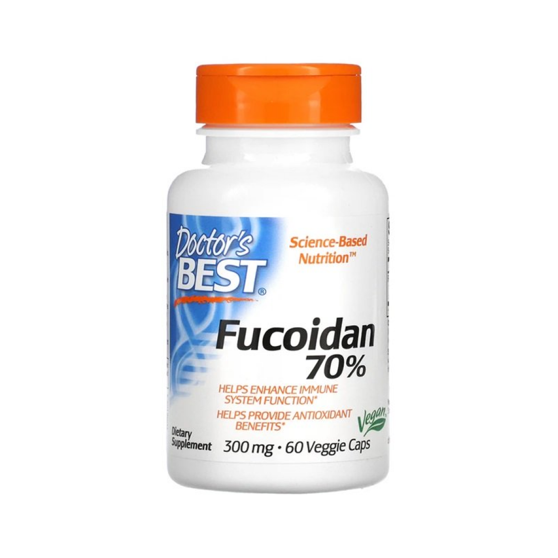 DOCTOR'S BEST FUCOIDAN 70% 300MG - 60 VCAPS
