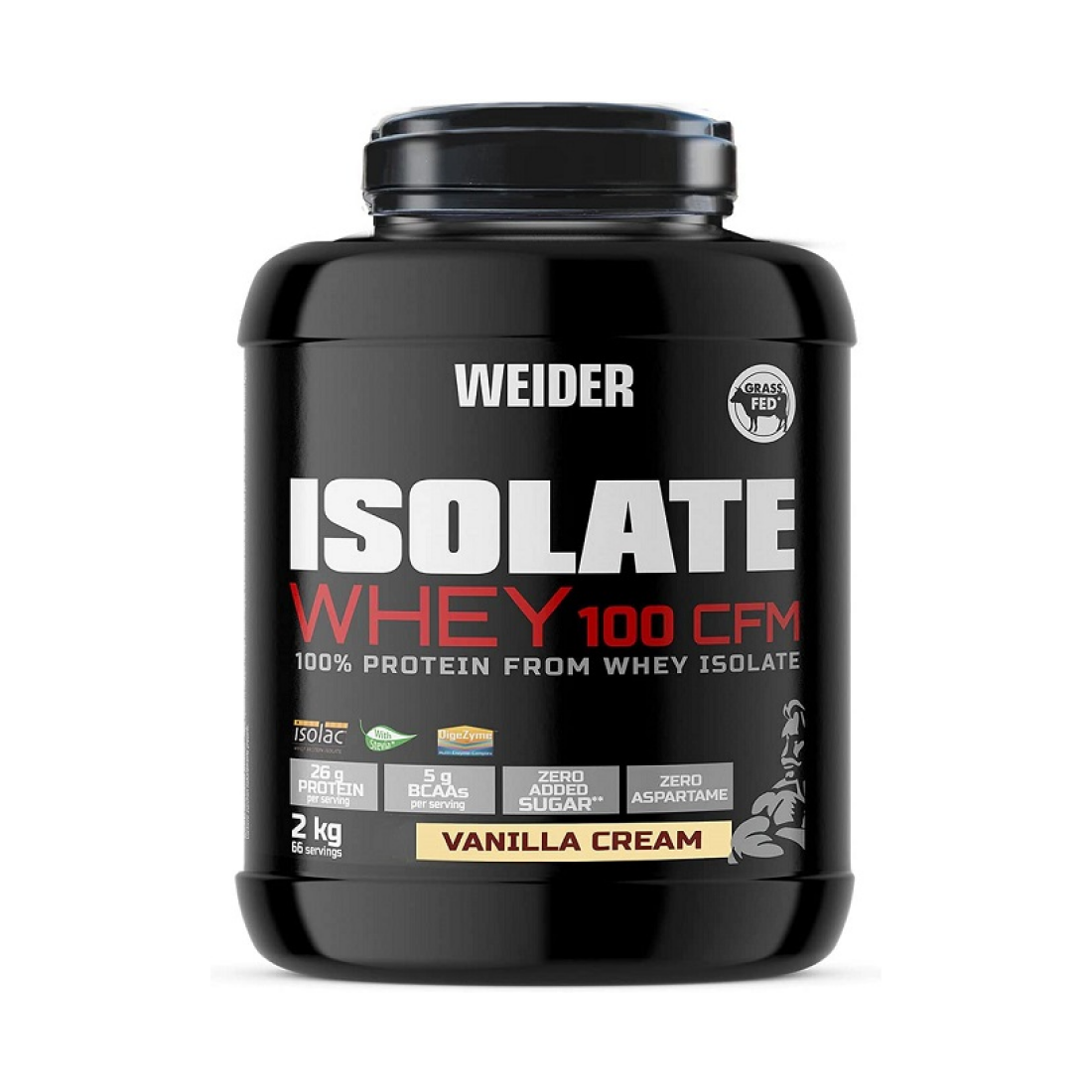 WEIDER ISOLATE WHEY 100 CFM VANILLA CREAM - 2000 GRAMS