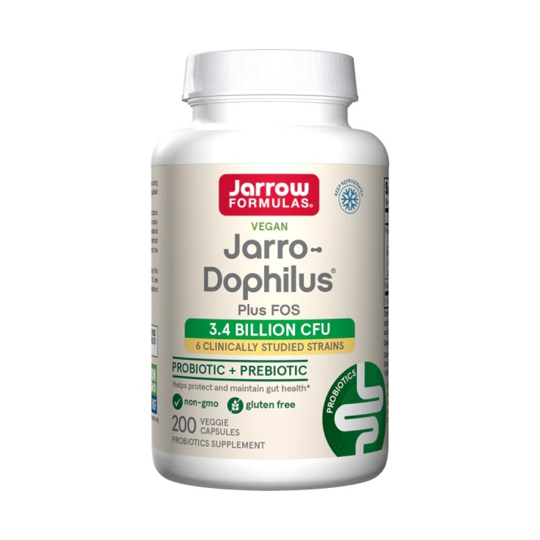 JARROW FORMULAS JARRO-DOPHILUS + FOS - 200 VCAPS