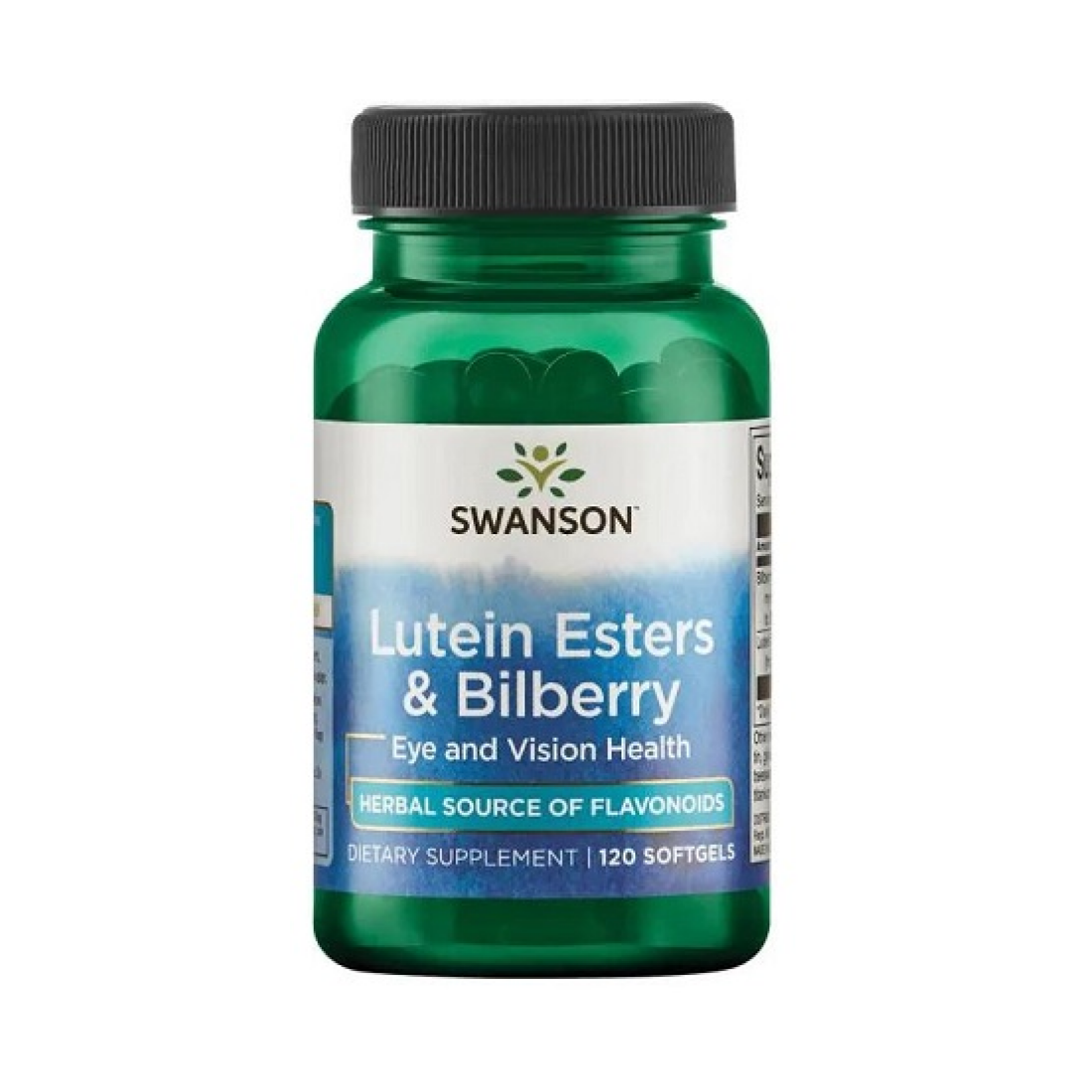 SWANSON LUTEIN ESTERS & BILBERRY - 120 SOFTGELS