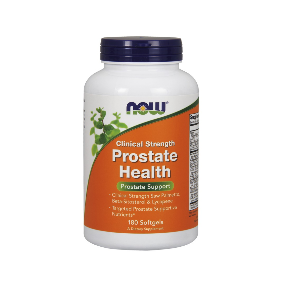 NOW FOODS PROSTATE HEALTH CLINICAL STRENGTH - 180 SOFTGELS