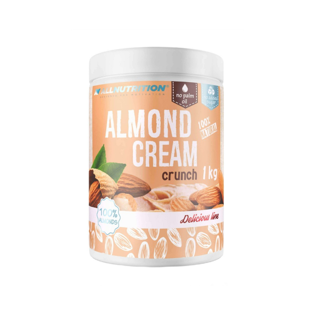 ALLNUTRITION ALMOND CREAM CRUNCH - 1000 GRAMS