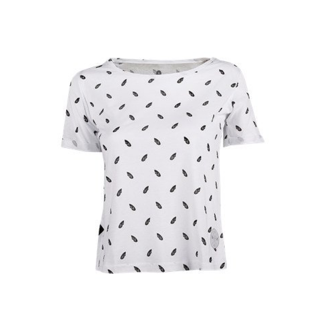 TREC WEAR WOMEN'S T-SHIRT WINGS 007 WHITE - LARGE