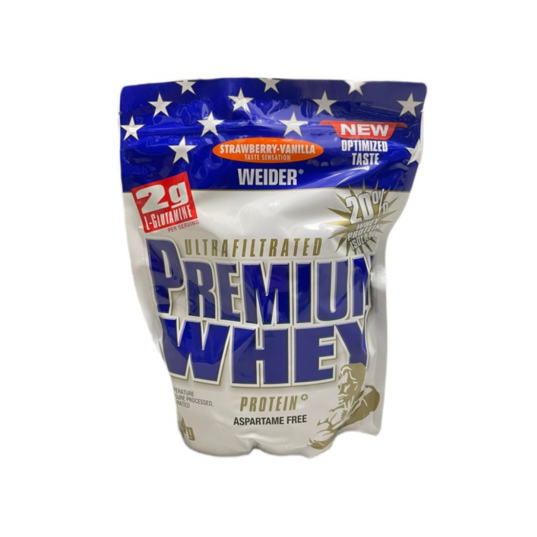 WEIDER PREMIUM WHEY STRAWBERRY VANILLA - 500 GRAMS