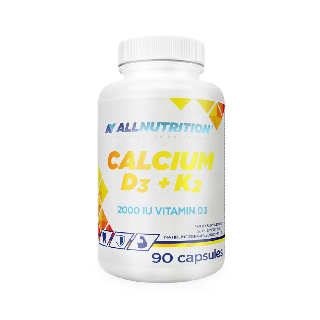 ALLNUTRITION CALCIUM D3 + K2 - 90 CAPS