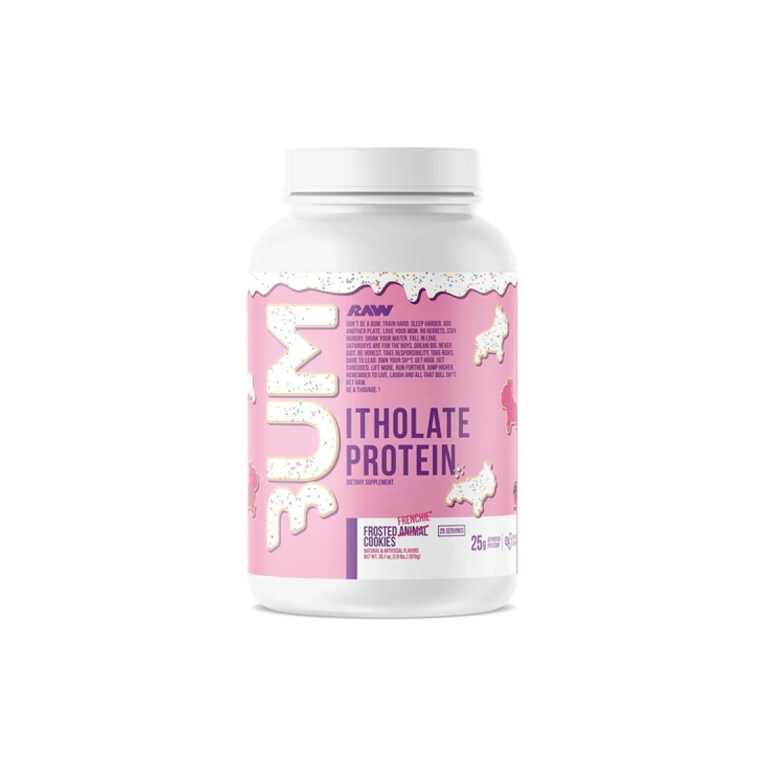 RAW NUTRITION CBUM ITHOLATE PROTEIN FROSTED FRENCHIE COOKIES (EAN 850049150286) - 870 GRAMS