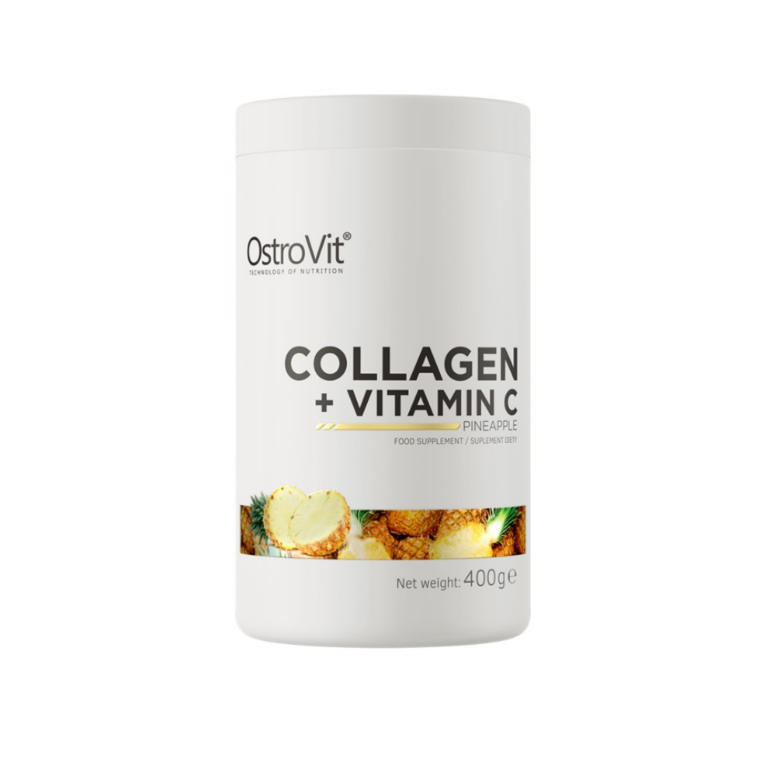 OSTROVIT COLLAGEN + VITAMIN C PINEAPPLE - 400 GRAMS