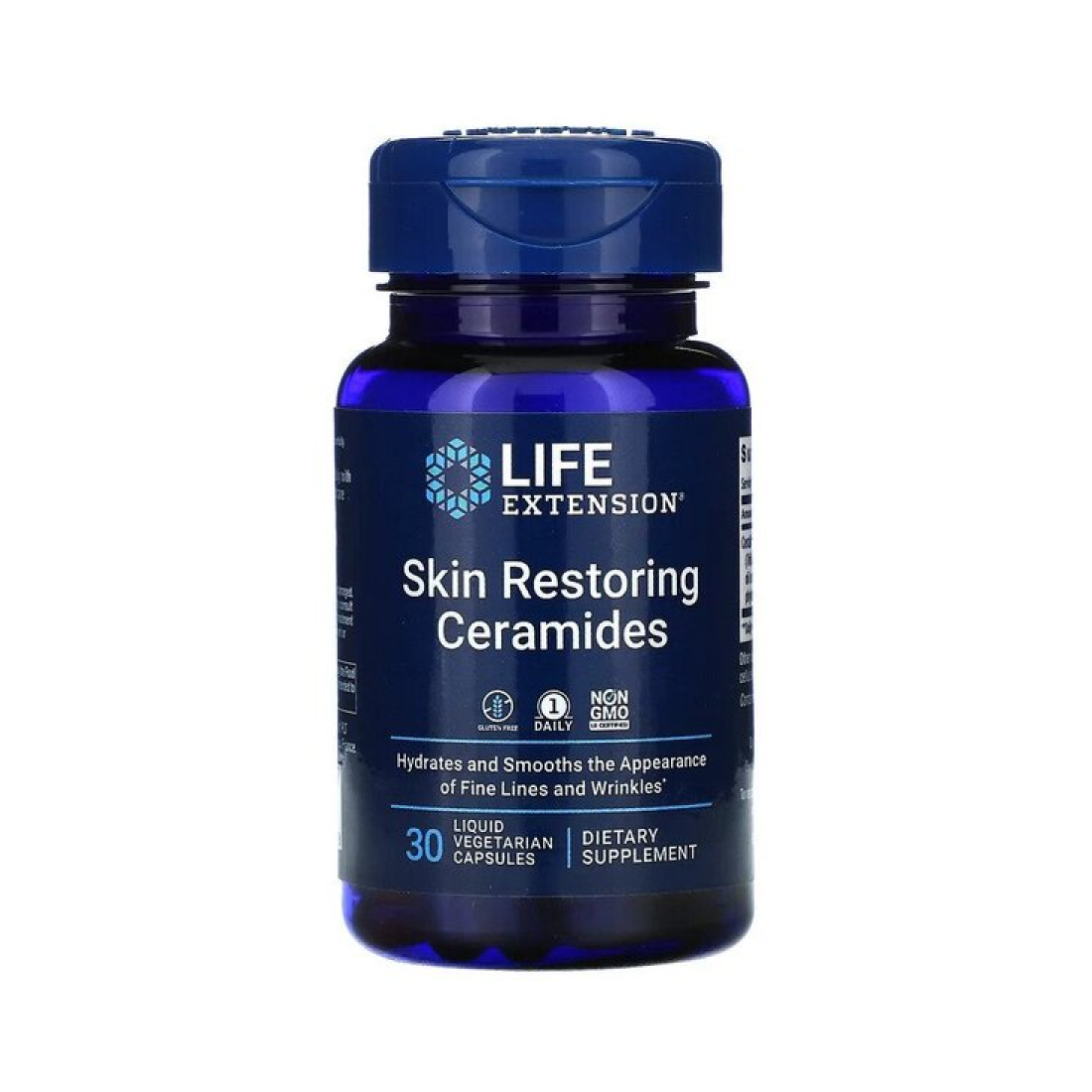 LIFE EXTENSION SKIN RESTORING CERAMIDES - 30 LIQUID VCAPS