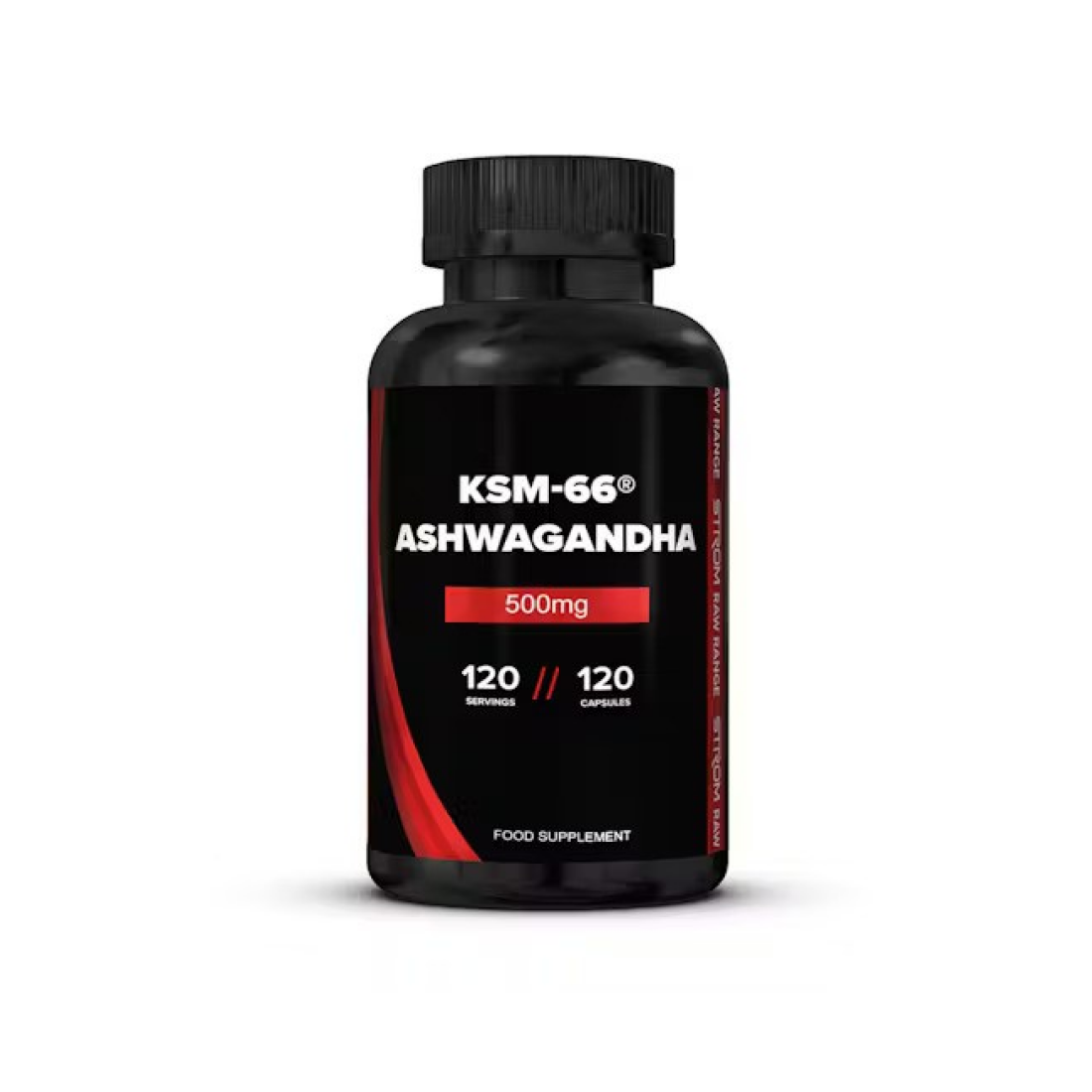 STROM SPORTS KSM-66 ASHWAGANDHA 500MG - 120 CAPS