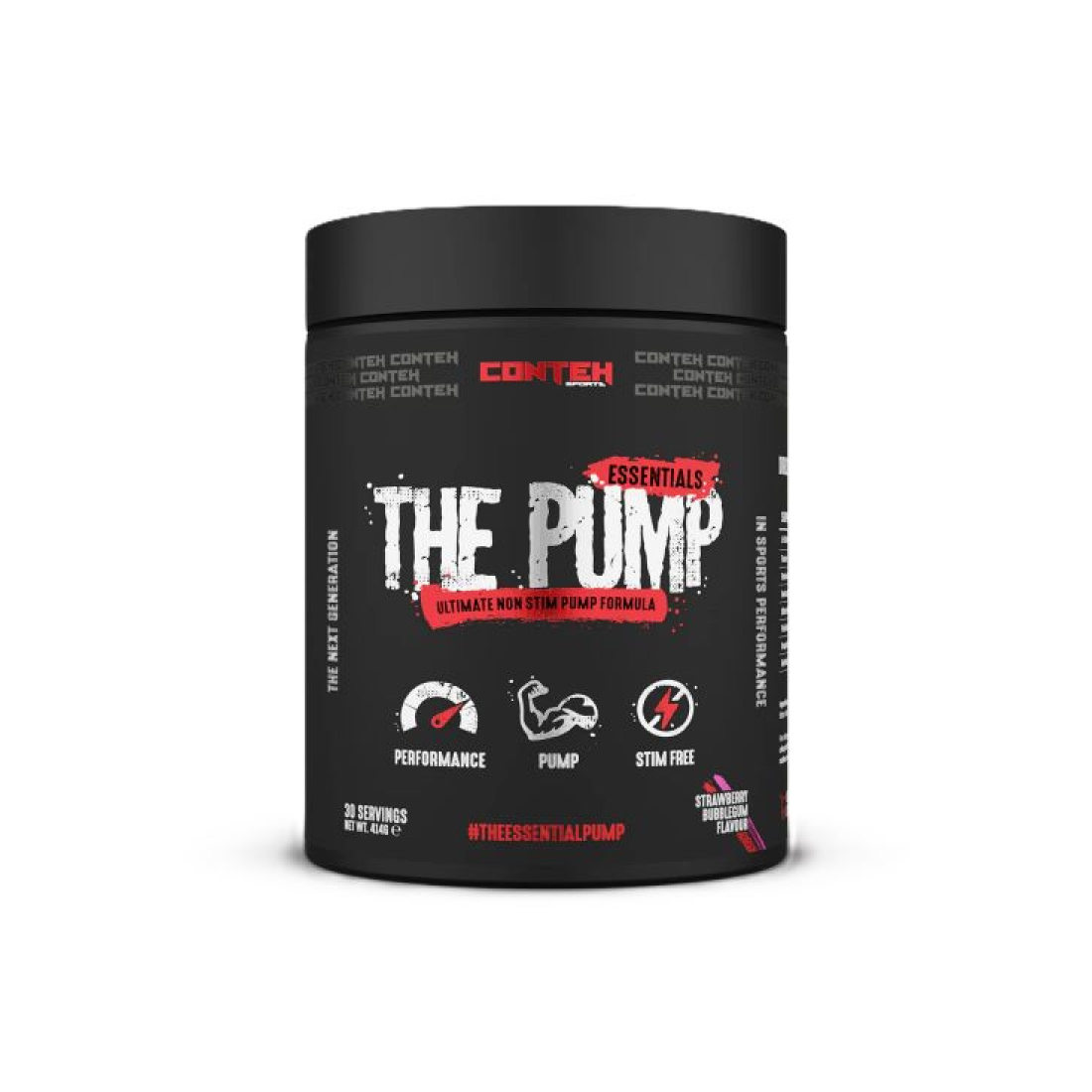 CONTEH SPORTS THE PUMP STRAWBERRY BUBBLEGUM - 414 GRAMS
