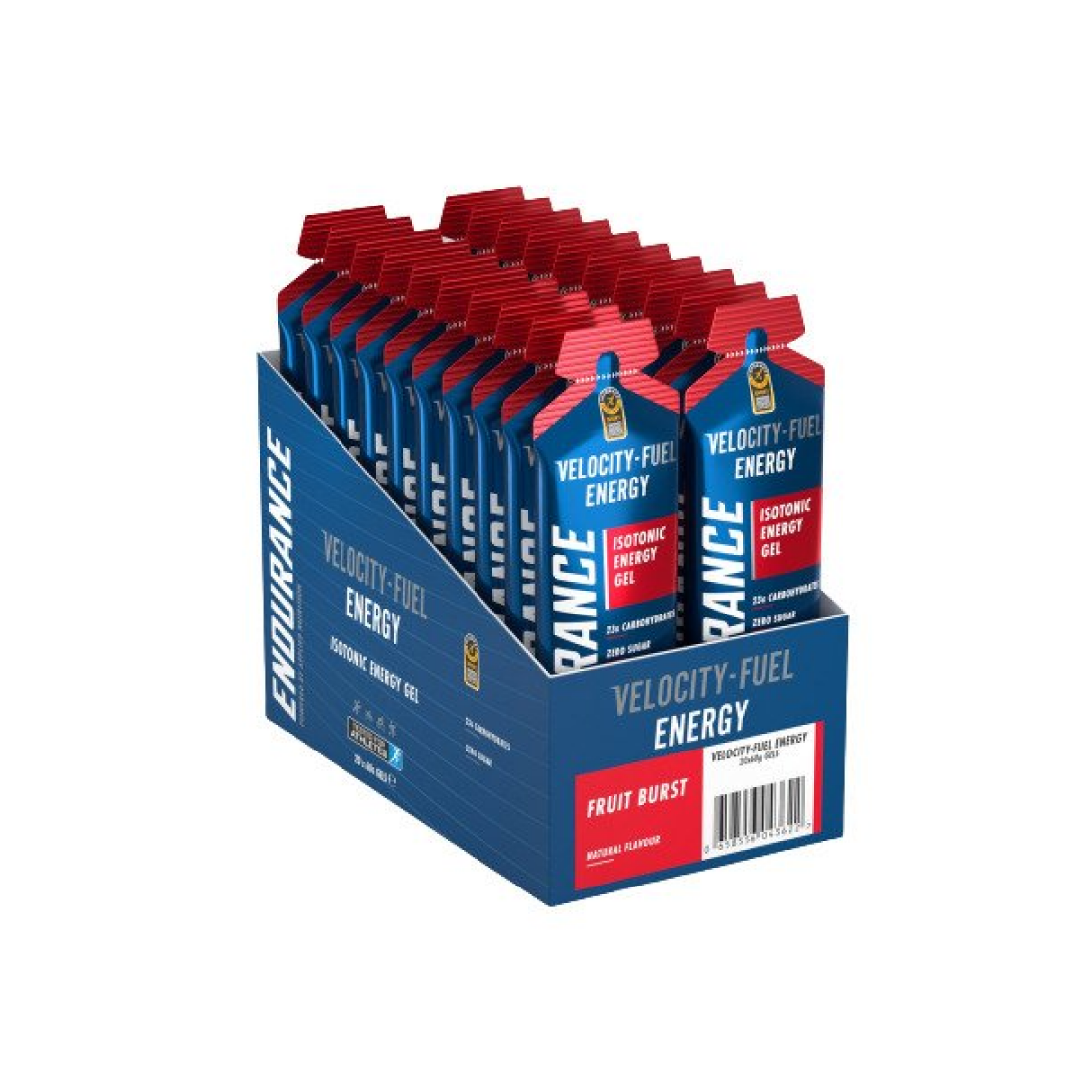APPLIED NUTRITION ENDURANCE ENERGY ISOTONIC ENERGY GEL FRUIT BURST - 20 X 60G