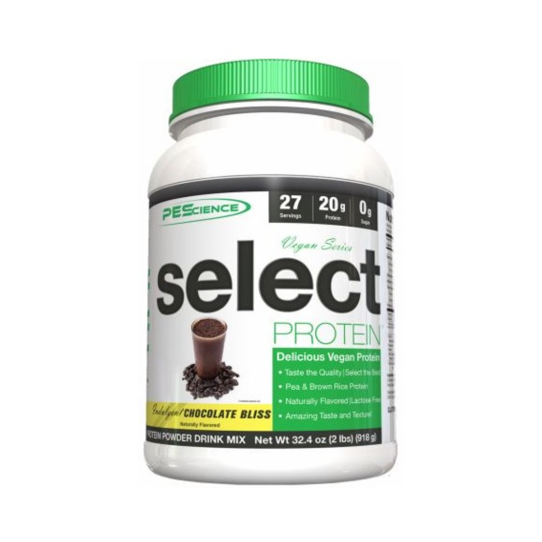 PESCIENCE SELECT PROTEIN VEGAN SERIES VANILLA - 756 GRAMS