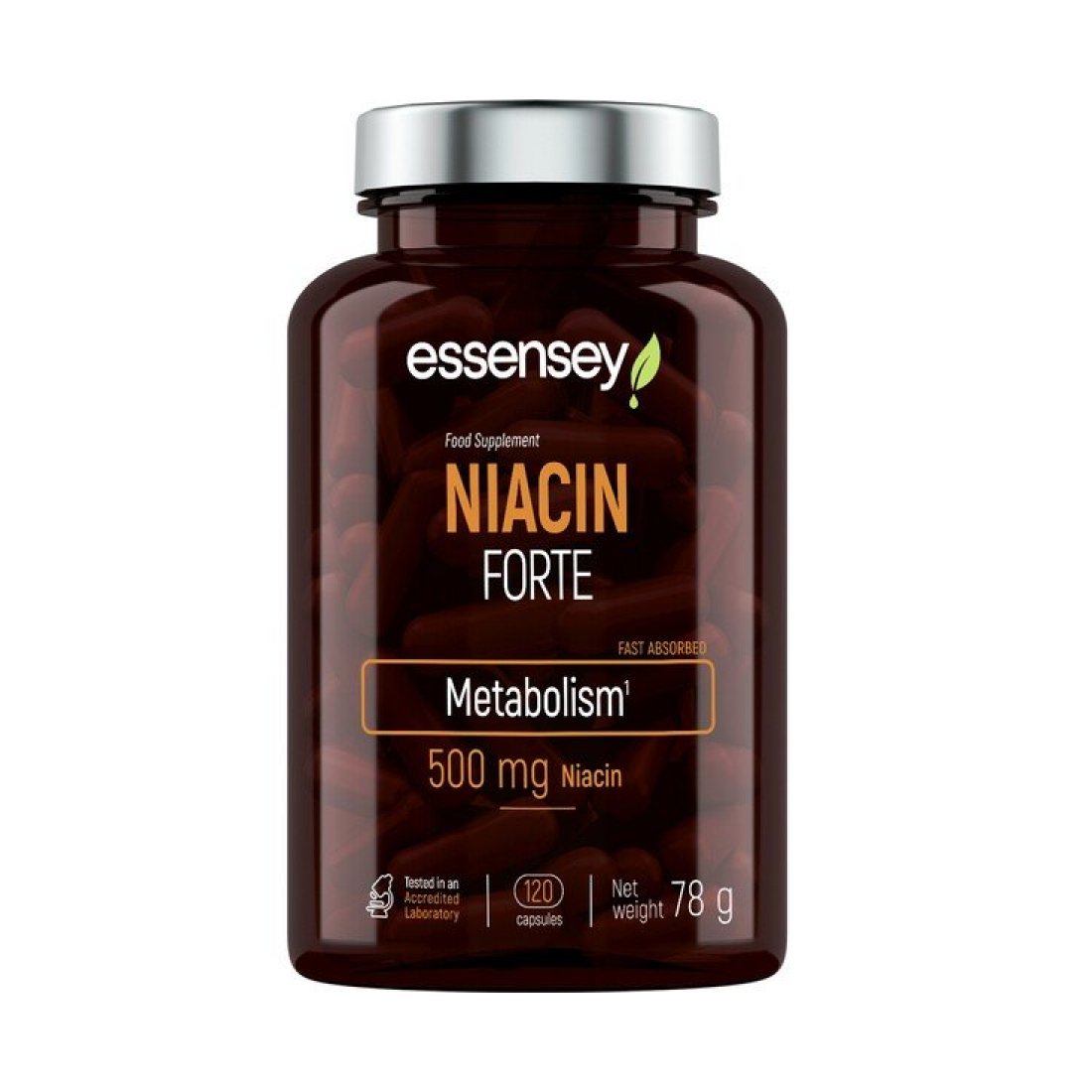 ESSENSEY NIACIN FORTE 500MG - 120 CAPS