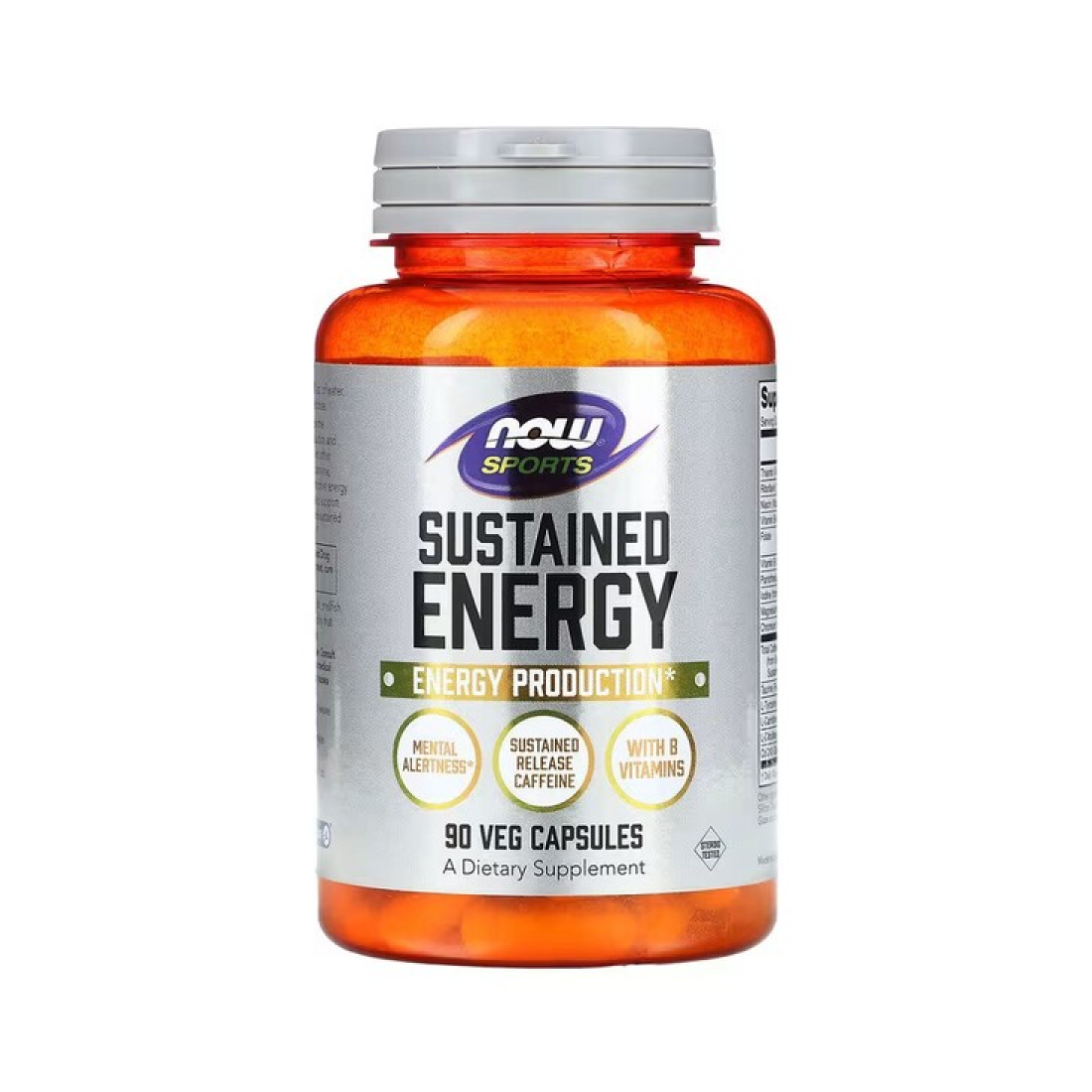 NOW FOODS SUSTAINED ENERGY - 90 VCAPS