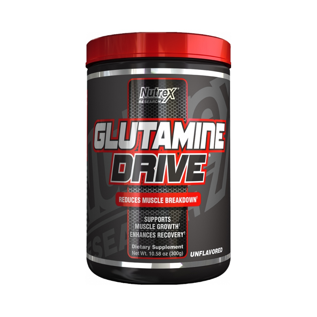 NUTREX GLUTAMINE DRIVE UNFLAVORED - 300 GRAMS