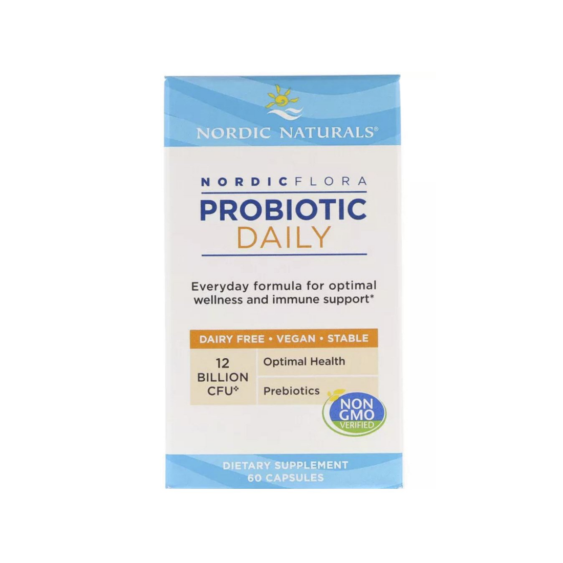 NORDIC NATURALS NORDIC FLORA PROBIOTIC DAILY - 60 CAPS