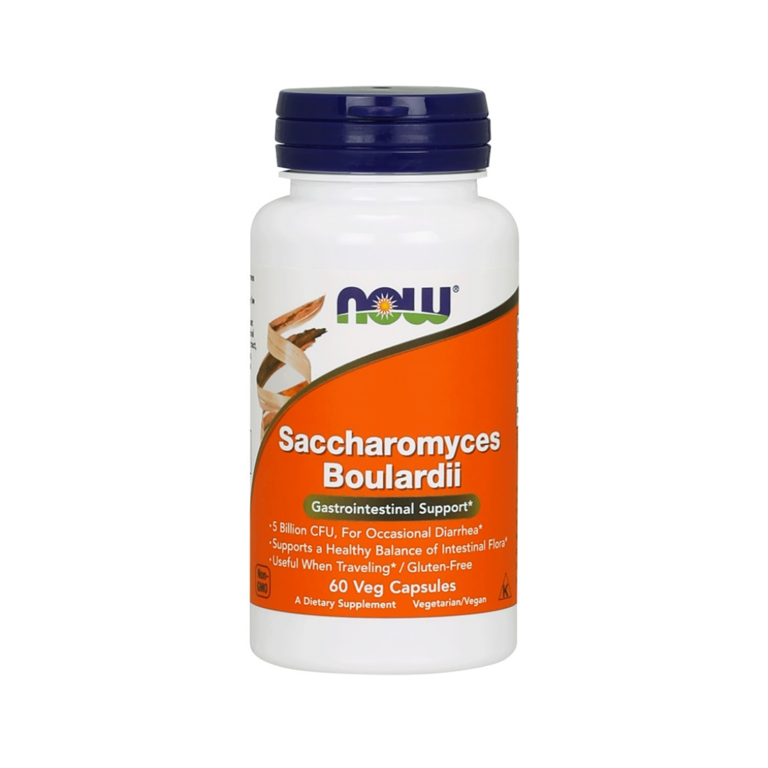 NOW FOODS SACCHAROMYCES BOULARDII - 60 VCAPS