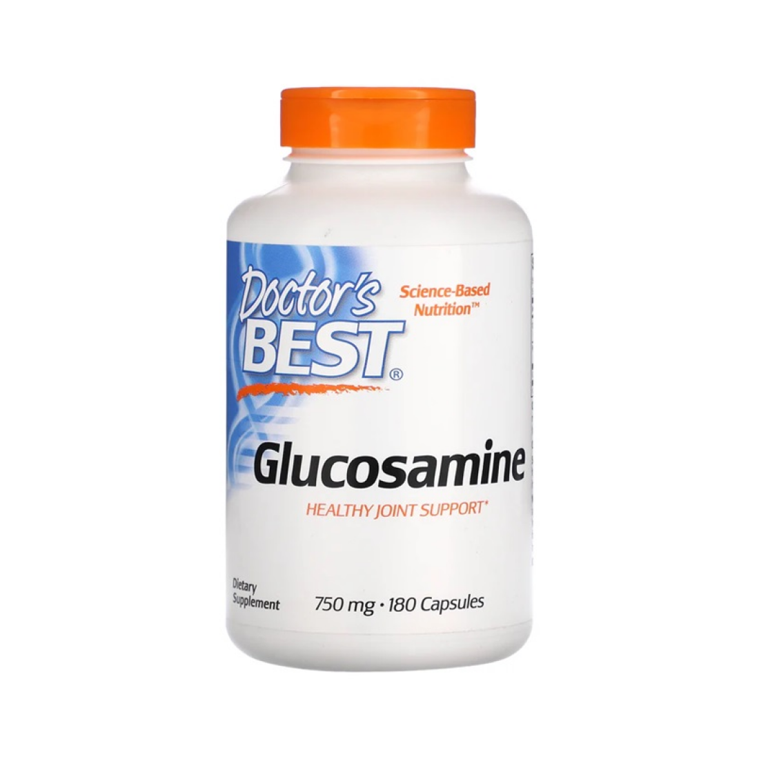 DOCTOR'S BEST GLUCOSAMINE SULFATE 750MG - 180 CAPS
