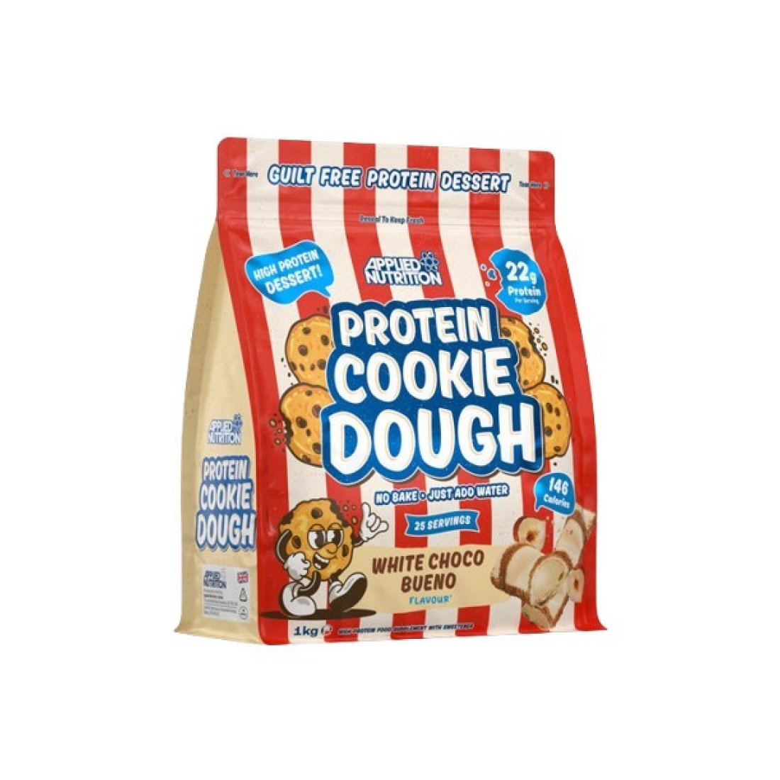 APPLIED NUTRITION PROTEIN COOKIE DOUGH DESSERT WHITE CHOCO BUENO - 1000 GRAMS