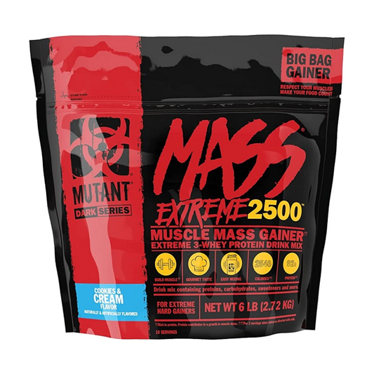 MUTANT MUTANT MASS EXTREME 2500 COOKIES & CREAM - 2720 GRAMS