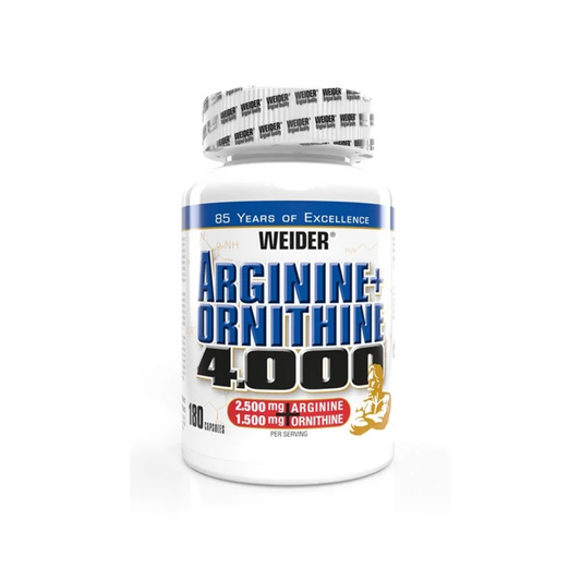 WEIDER ARGININE + ORNITHINE 4000 - 180 CAPS