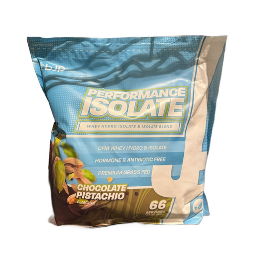 TRAINED BY JP PERFORMANCE ISOLATE CHOCOLATE PISTACHIO - 2000 GRAMS