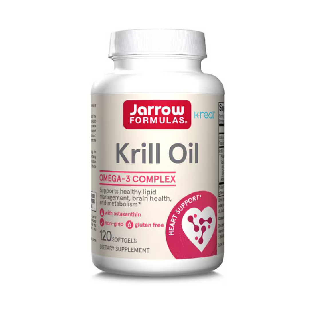 JARROW FORMULAS KRILL OIL - 120 SOFTGELS