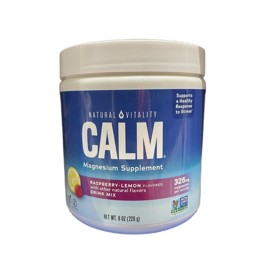NATURAL VITALITY NATURAL CALM RASPBERRY LEMON - 226 GRAMS