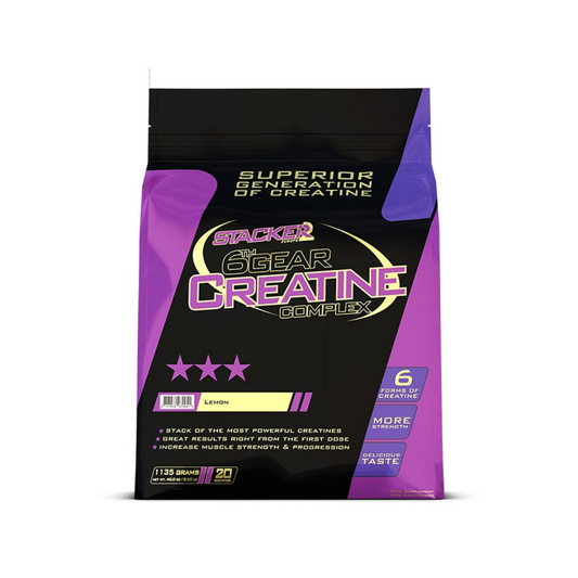 STACKER2 EUROPE 6TH GEAR CREATINE COMPLEX LEMON - 1135 GRAMS