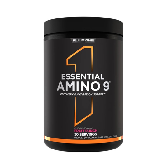 RULE ONE ESSENTIAL AMINO 9 FRUIT PUNCH - 330 GRAMS