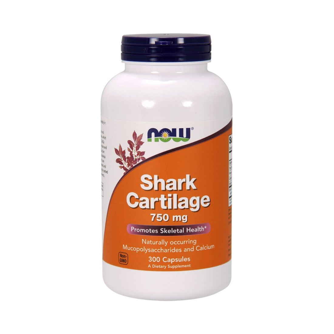 NOW FOODS SHARK CARTILAGE 750MG - 300 CAPS