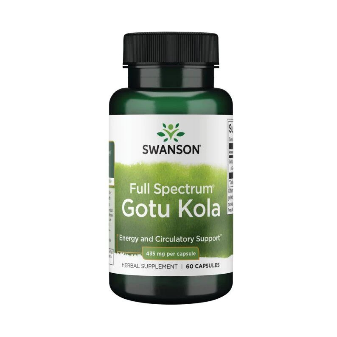 SWANSON FULL SPECTRUM GOTU KOLA 435MG - 60 CAPS