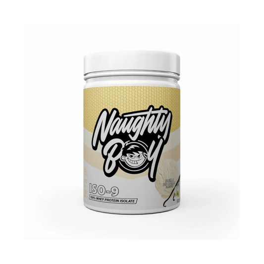 NAUGHTY BOY ISO-9 VANILLA ICE CREAM - 900 GRAMS