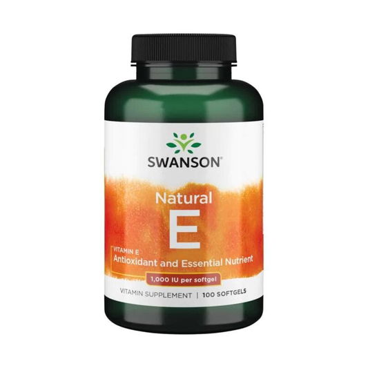 SWANSON VITAMIN E 1000 IU - 100 SOFTGELS