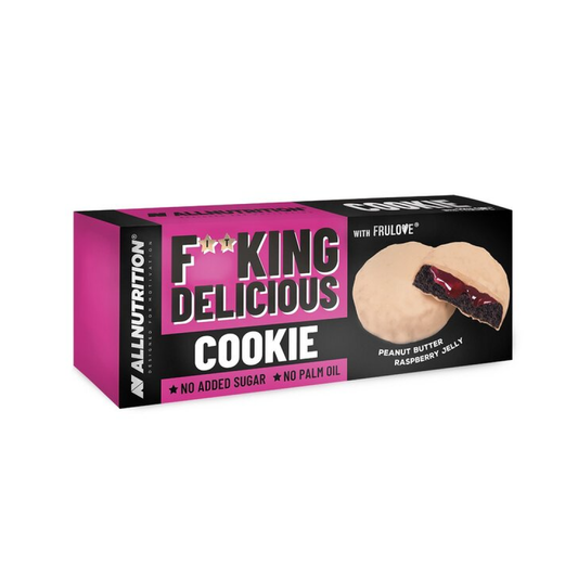 ALLNUTRITION FITKING DELICIOUS COOKIE PEANUT BUTTER RASPBERRY JELLY - 128 GRAMS