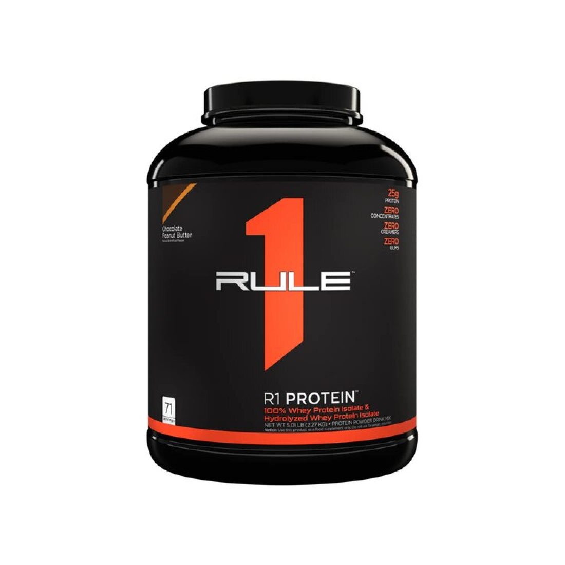 RULE ONE R1 PROTEIN CHOCOLATE PEANUT BUTTER - 2270 GRAMS