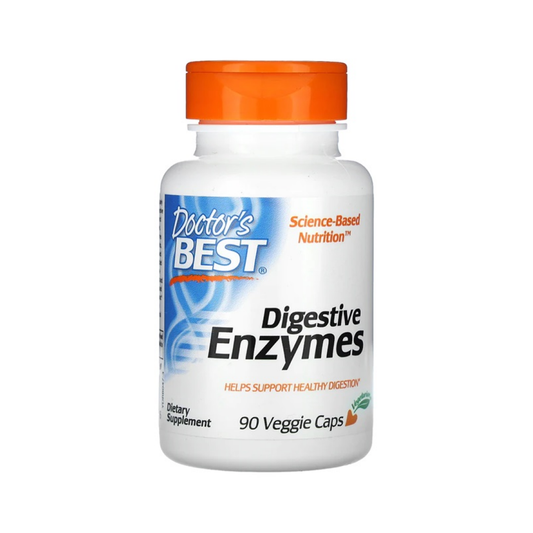 DOCTOR'S BEST DIGESTIVE ENZYMES - 90 VCAPS