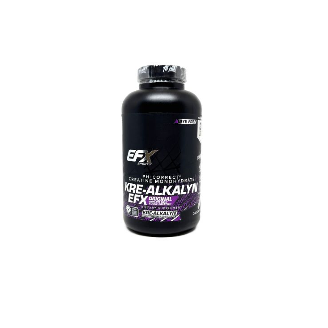 EFX SPORTS KRE-ALKALYN EFX (CLEAR CAPS) - 240 CAPS