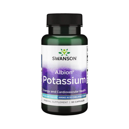SWANSON ALBION POTASSIUM 99MG - 90 CAPS