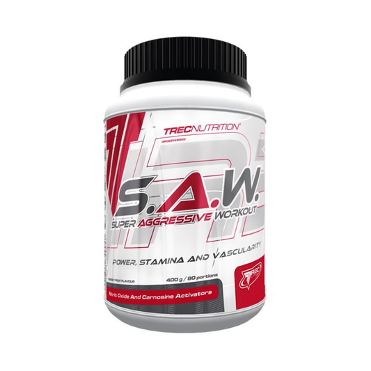 TREC NUTRITION SAW POWDER BLACKCURRANT LEMON - 400 GRAMS