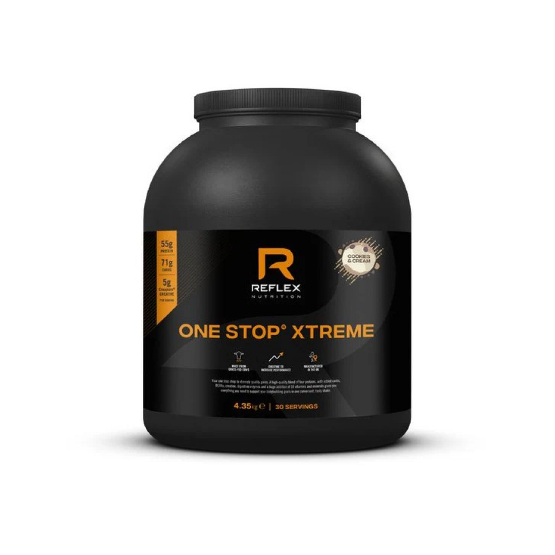 REFLEX NUTRITION ONE STOP XTREME COOKIES & CREAM - 4350 GRAMS