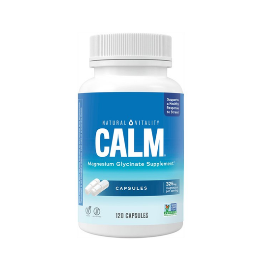 NATURAL VITALITY CALM MAGNESIUM GLYCINATE - 120 CAPS