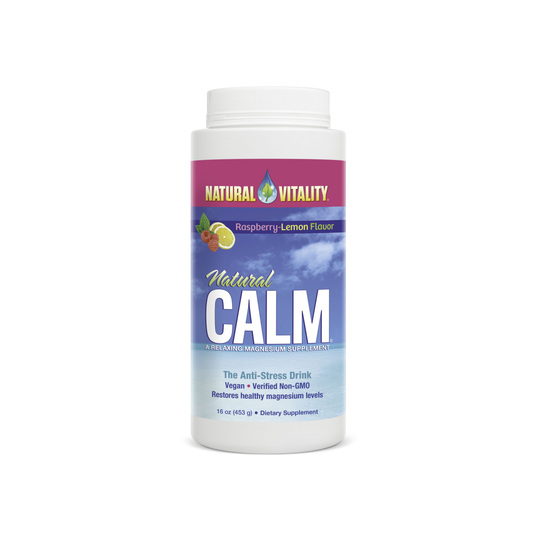 NATURAL VITALITY NATURAL CALM RASPBERRY LEMON - 453 GRAMS