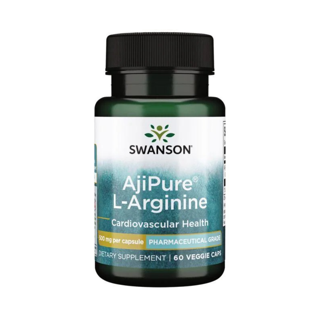 SWANSON AJIPURE L-ARGININE 500MG - 60 VCAPS