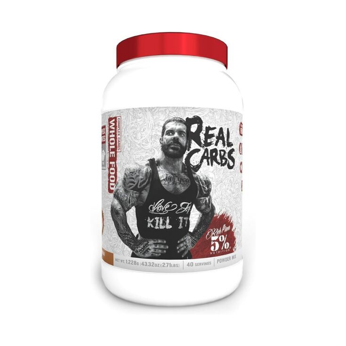 5% NUTRITION REAL CARBS - LEGENDARY SERIES BANANA NUT BREAD - 1228 GRAMS