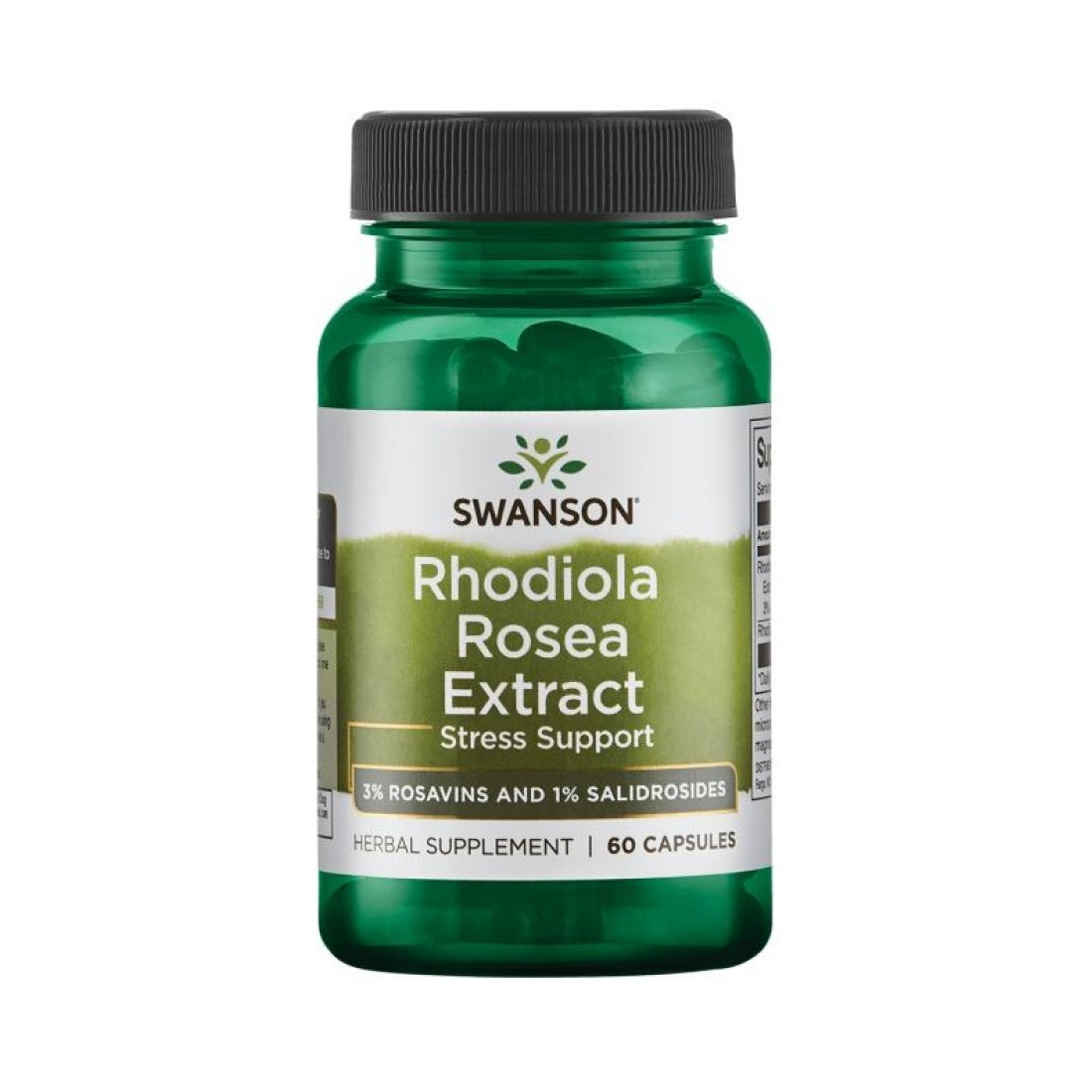SWANSON RHODIOLA ROSEA EXTRACT - 60 CAPS