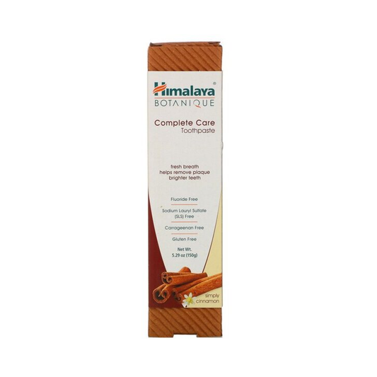 HIMALAYA COMPLETE CARE TOOTHPASTE SIMPLY CINNAMON - 150 GRAMS