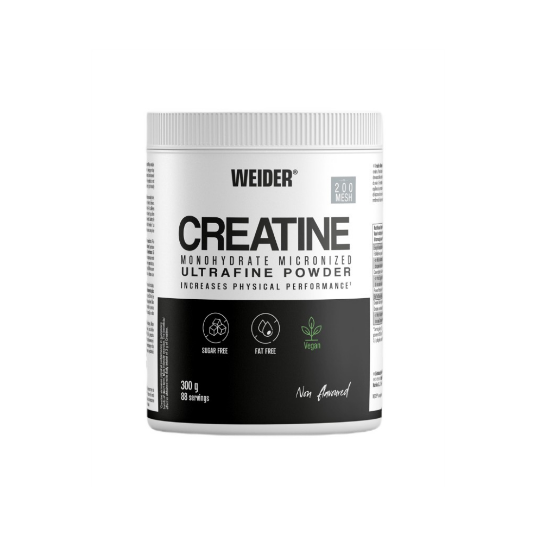 WEIDER CREATINE MONOHYDRATE MICRONIZED NON FLAVORED - 300 GRAMS