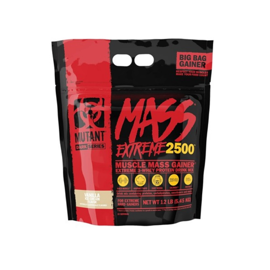 MUTANT MUTANT MASS EXTREME 2500 VANILLA ICE CREAM - 5450 GRAMS