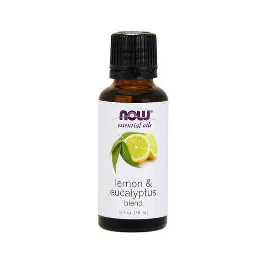 NOW FOODS ESSENTIAL OIL LEMON & EUCALYPTUS BLEND - 30 ML